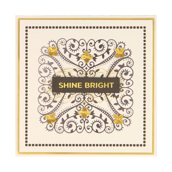 Spellbinders Hotfoil Plate - "Fanciful Corners"