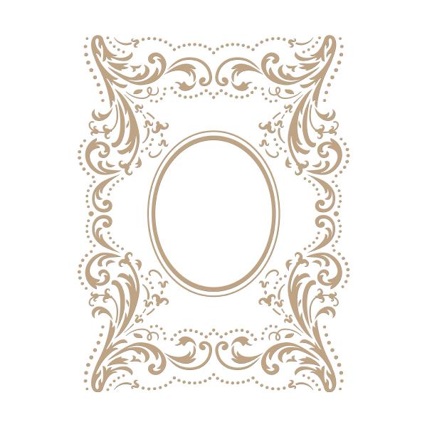 Spellbinders Hotfoil Plate - "The Contessa's Seal Panel"