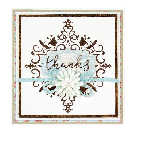 Spellbinders Hotfoil Plate - "Petite Looking Glass Frame"