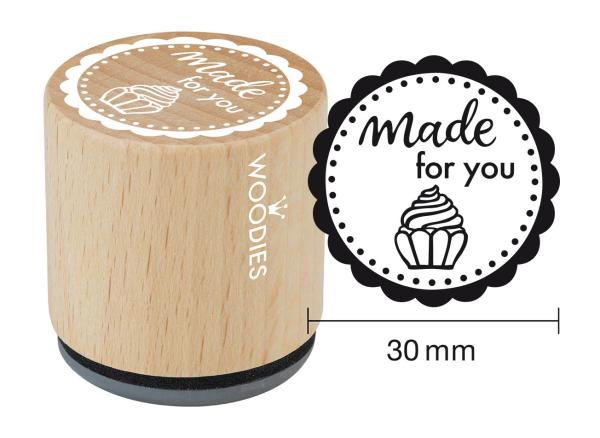 Woodies- Made for you  - Rubber Stamp 