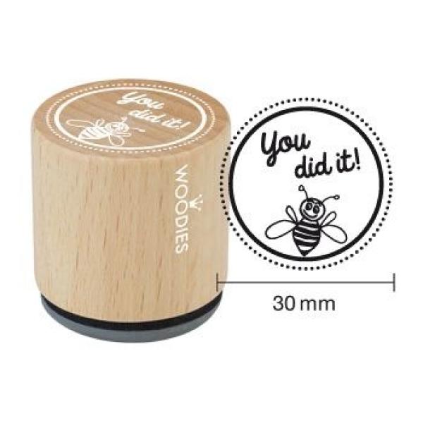 Woodies-  You did it!  - Rubber Stamp 
