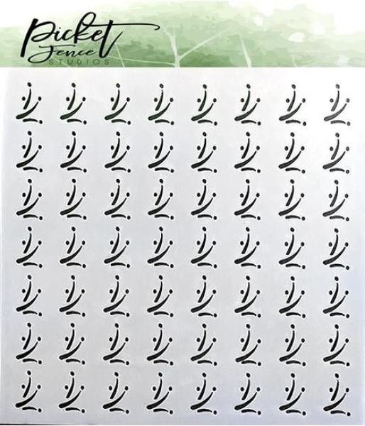 Picket Fence Studios "Wishes" Stencil - Schablone