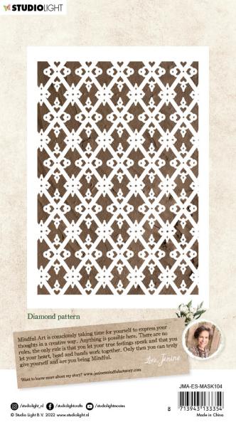 Studio Light - Schablone - Diamond Pattern Essentials Mask 