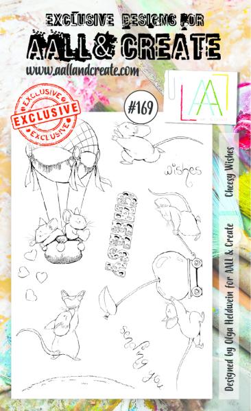 AALL and Create  Cheesy Wishes  Stamps - Stempel A6