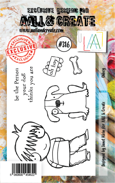 AALL and Create  Oh Boy  Stamps - Stempel A7