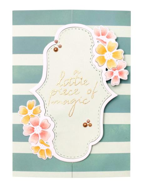 Studio Light Die Cut - Stanze - Classic Label Floral