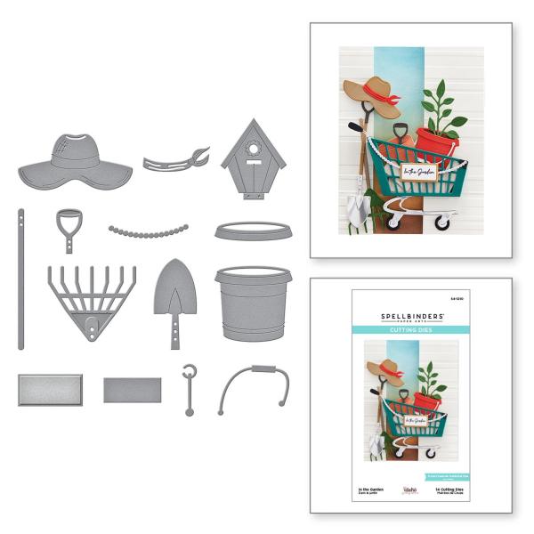 Spellbinders Dies "In the Garden Etched" Stanzschablonen