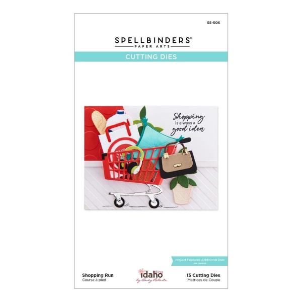 Spellbinders Dies "Shopping Run Etched" Stanzschablonen