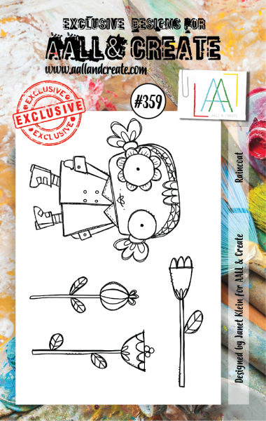 AALL and Create  Raincoat  Stamps - Stempel A7