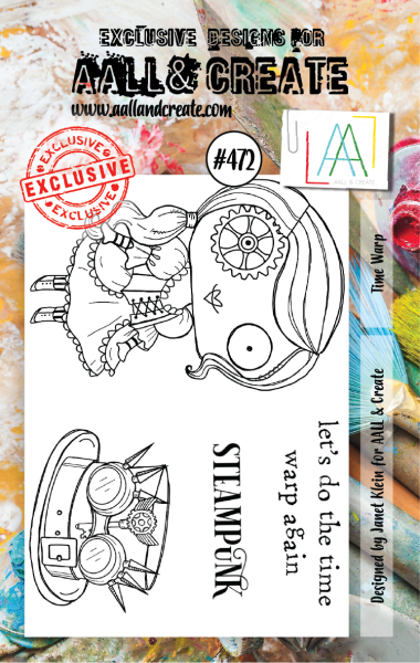 AALL and Create  Time Wrap  Stamps - Stempel A7