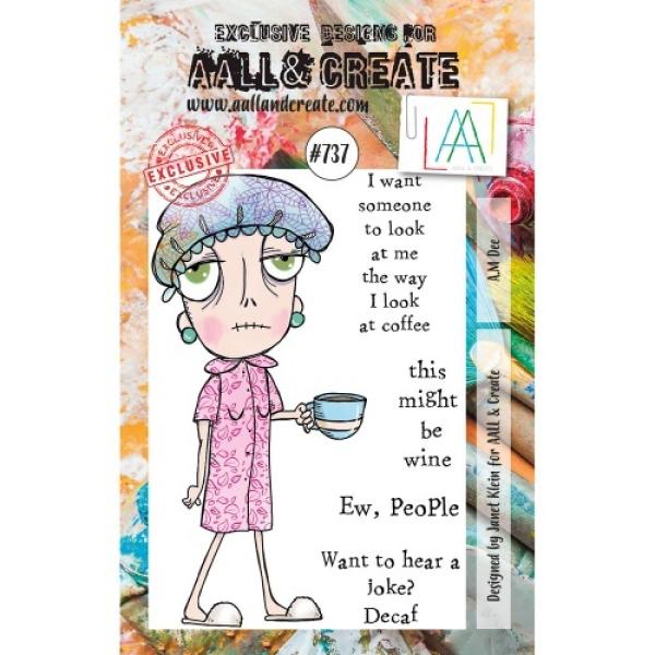 AALL and Create  A.M. Dee  Stamps - Stempel A7