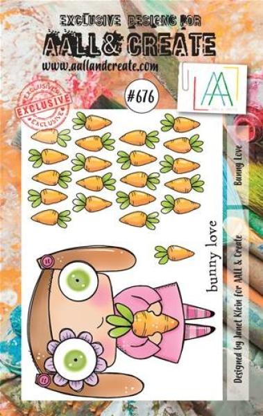 AALL and Create  Bunny Love  Stamps - Stempel A7