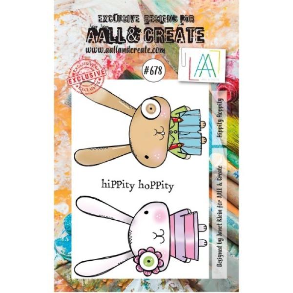 AALL and Create  Hippity Hoppity  Stamps - Stempel A7