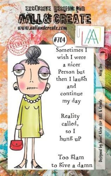 AALL and Create  Miss Dee  Stamps - Stempel A7