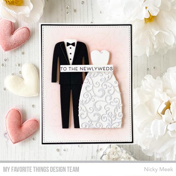 My Favorite Things Die-namics "Bride and Groom" | Stanzschablone | Stanze | Craft Die