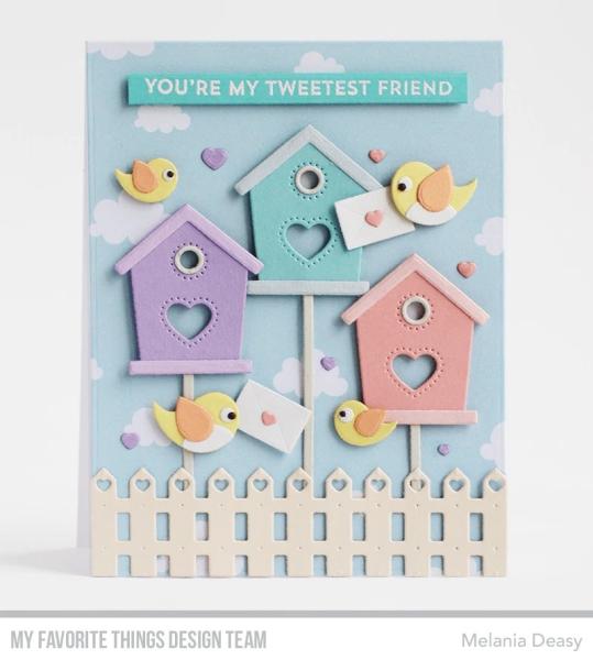 My Favorite Things Die-namics "Heartfelt Fence" | Stanzschablone | Stanze | Craft Die