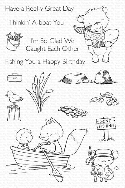 My Favorite Things Stempelset "Reel-y Great Day" Clear Stamp Set