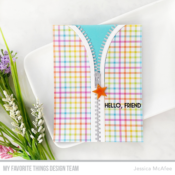 My Favorite Things Die-namics "Zipper" | Stanzschablone | Stanze | Craft Die