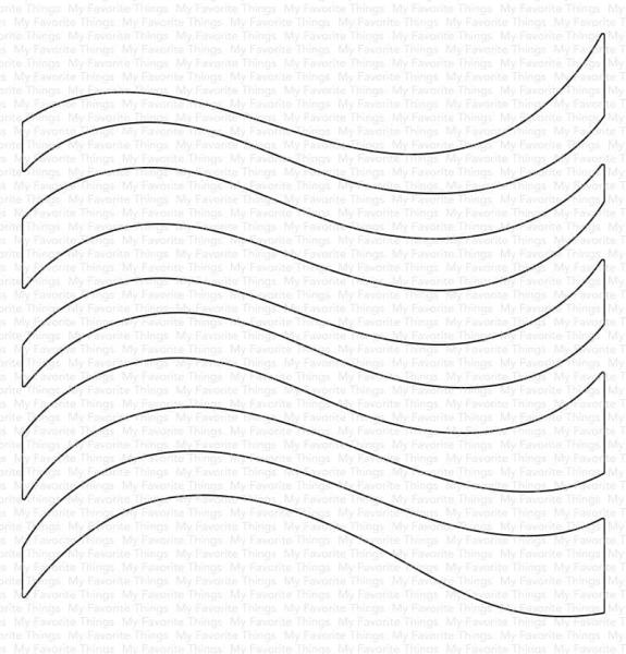 My Favorite Things Die-namics "Ride the Wave" | Stanzschablone | Stanze | Craft Die