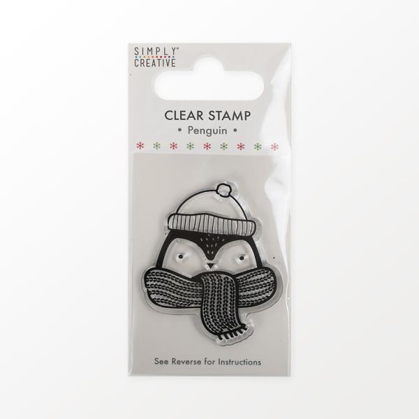 Simply Creative  Penguin  Clear Stamp 