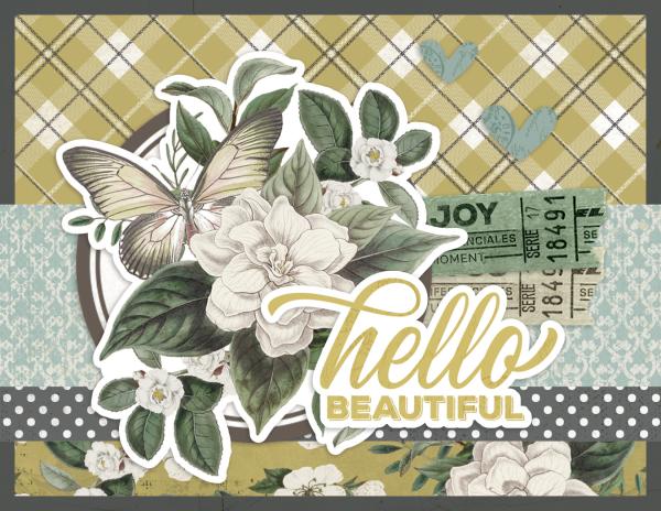 Simple Stories  Simple Cards Kit Rise & Shine  Simple Cards Kit - Bits & Pieces