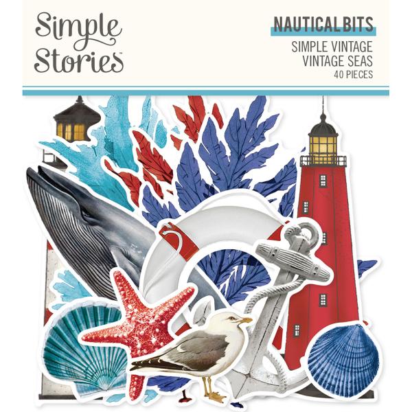 Simple Stories - Vintage Seas  - Collectors Essential Kit 