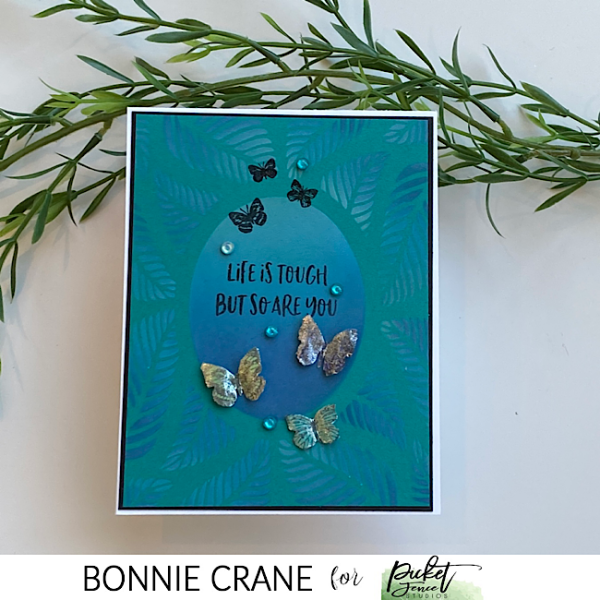Picket Fence Studios "Baby Butterfly Beauties " Die - Stanzenset