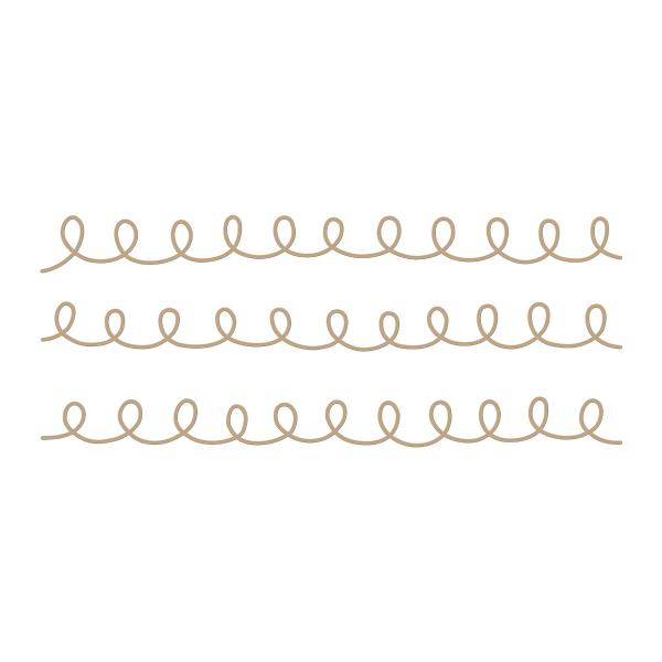 Spellbinders Hotfoil Plate - "Hand Drawn Loops Glimmer Hot Foil Plate"