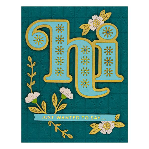 Spellbinders Embossingfolder "Tile Mosaic 3D" - Prägefolder