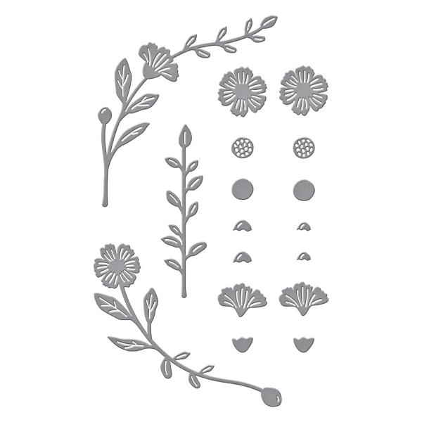 Spellbinders Dies "Wreath Builder Etched" Stanzschablonen