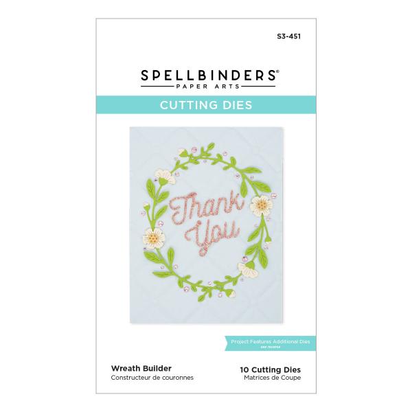 Spellbinders Dies "Wreath Builder Etched" Stanzschablonen
