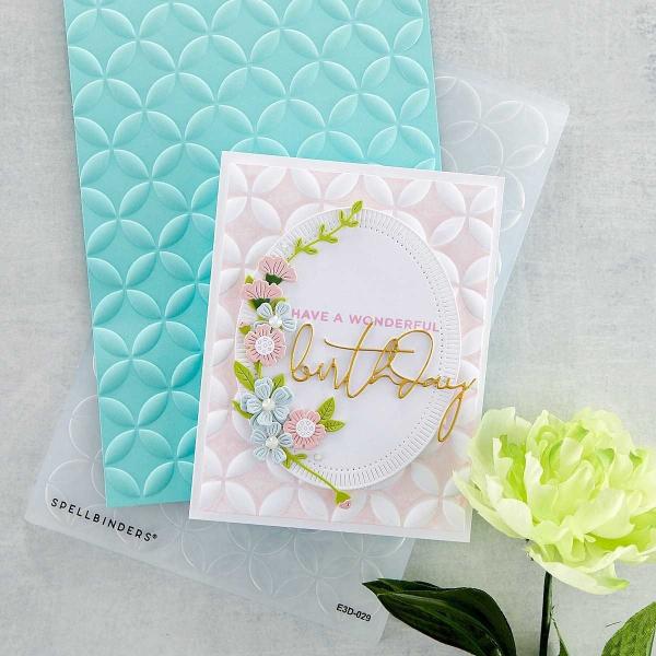 Spellbinders Dies "Wreath Builder Etched" Stanzschablonen