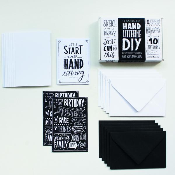 Paperfuel  "DIY Handletterbox Make your own Cards" 