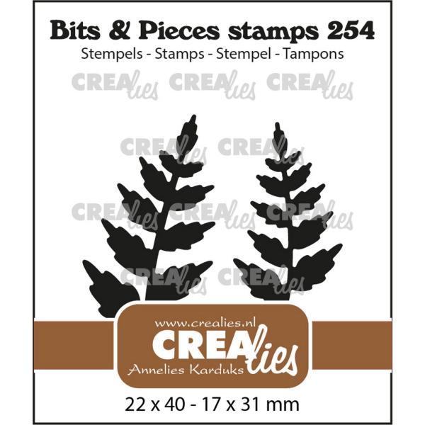 Crealies - Bits - Pieces Stamps Leaves 15 