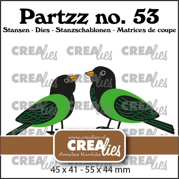 Crealies - Partzz Dies 2 Birds 