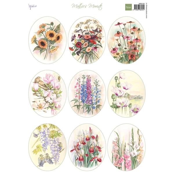 Marianne Design - Mattie's mooiste Field bouquets ovals