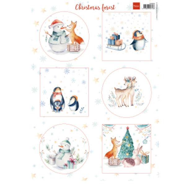 Marianne Design - Christmas forest 