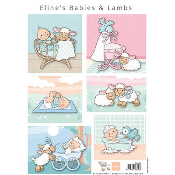Marianne Design - Elines Babys - Lämmer