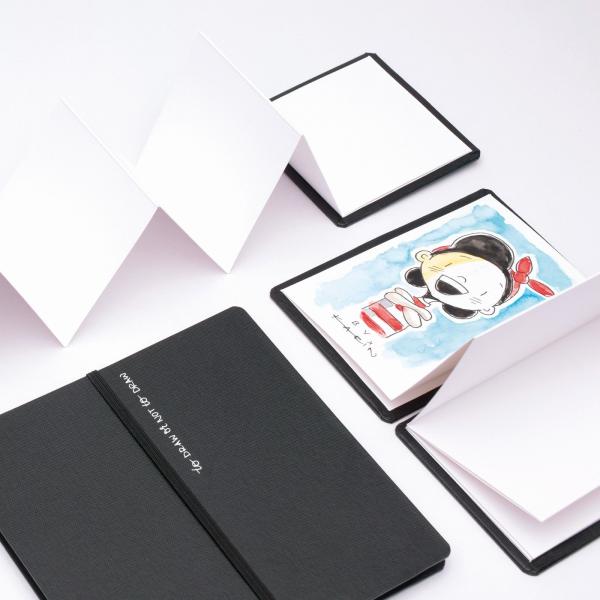 Paperfuel  "Leporello Aquarell Skizzenbuch 10x15cm"