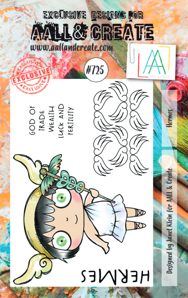 AALL and Create  Hermes  Stamps - Stempel A7