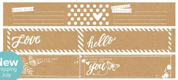 We R Memory Keepers - Envelope wrap washi roll kraft