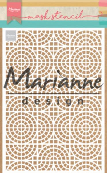 Marianne Design - Stencil -  Mosaic Tiles  - Schablone 