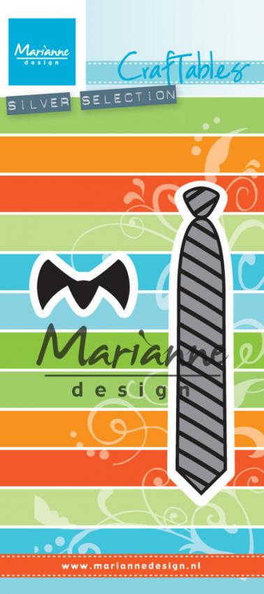 Marianne Design Craftables - Dies -  Gentlemans Tie  - Stanzschablone 