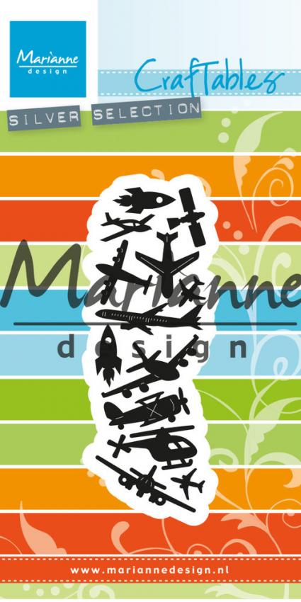 Marianne Design Craftables - Dies - Aviation  - Stanzschablone 