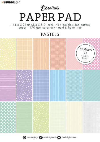 Studio Light - Paper Pad - Pastels 