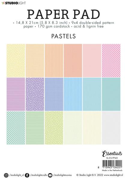 Studio Light - Paper Pad - Pastels 