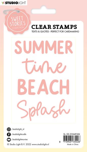 Studio Light - Clear Stamps "Summer Time Quotes Large "