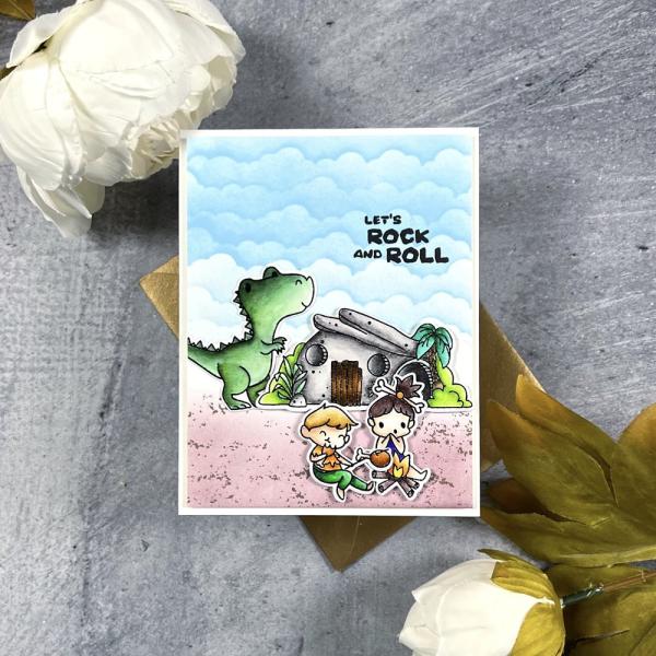 LDRS-Creative Baby Dino  Clear Stamps