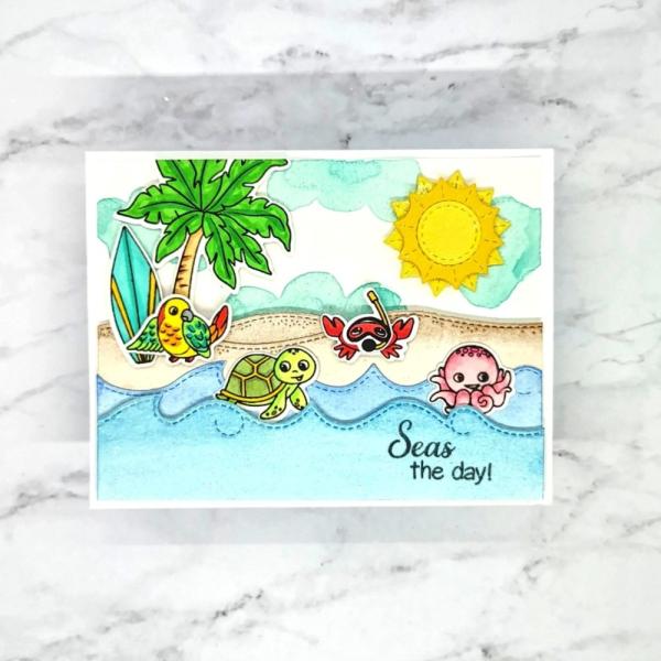 LDRS-Creative Hawaiian Vacation  Clear Stamps