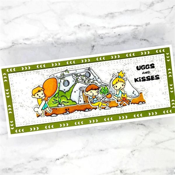 LDRS-Creative Natural Granite Texture  Clear Stamps